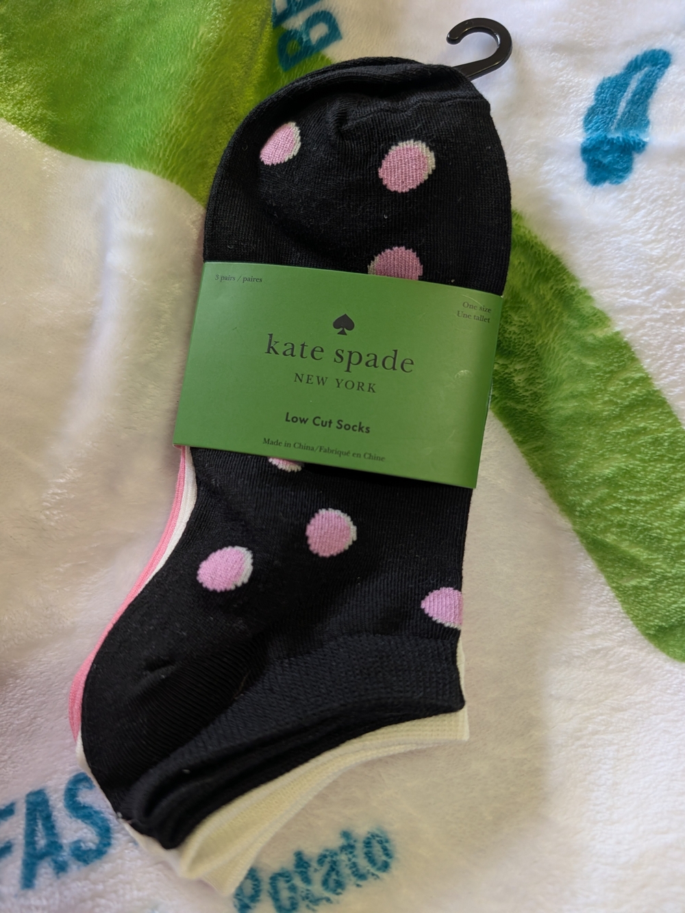 Kate Spade New York Low Cut Socks (3 Pack)
